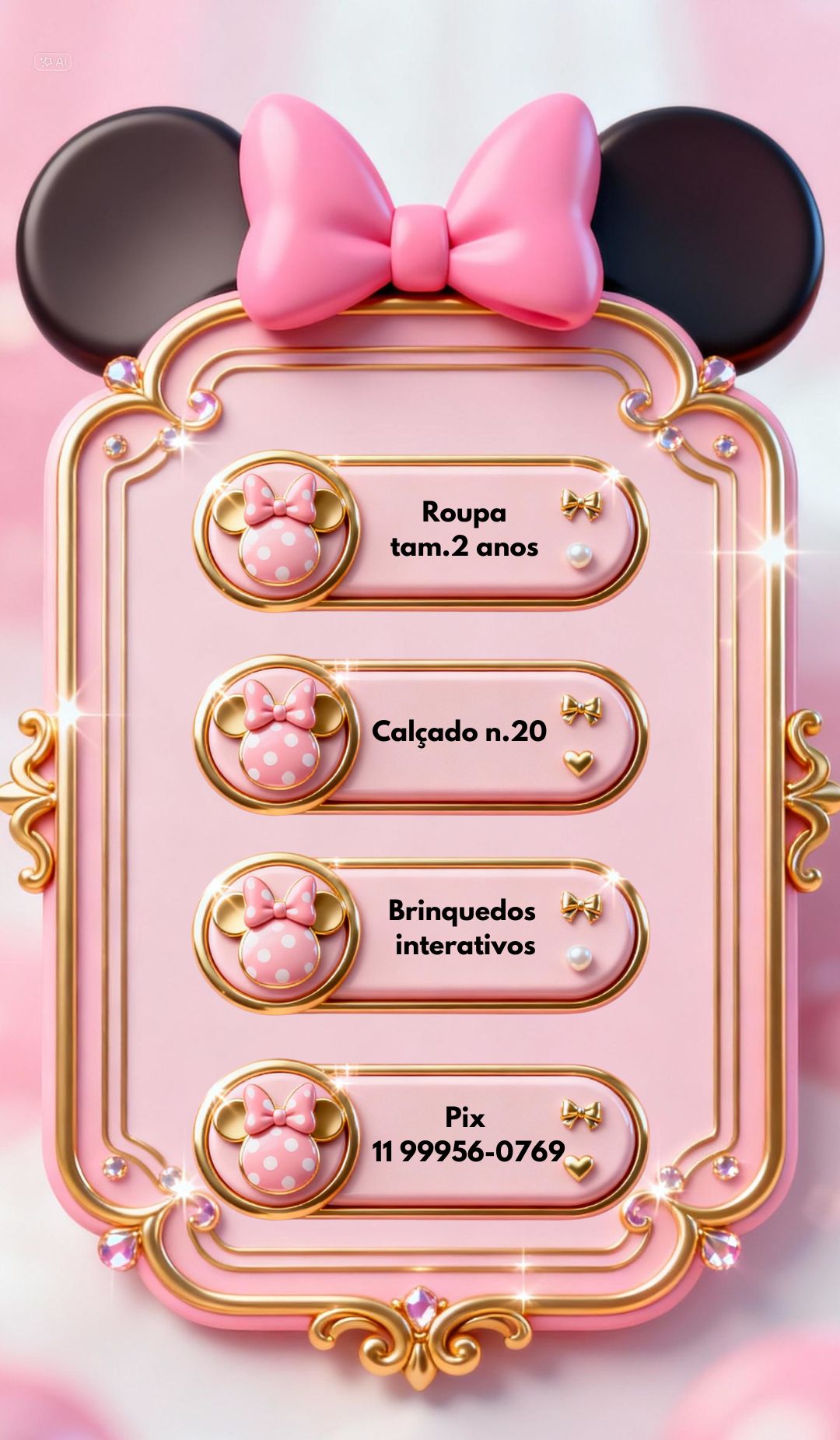 Sugestões de presente