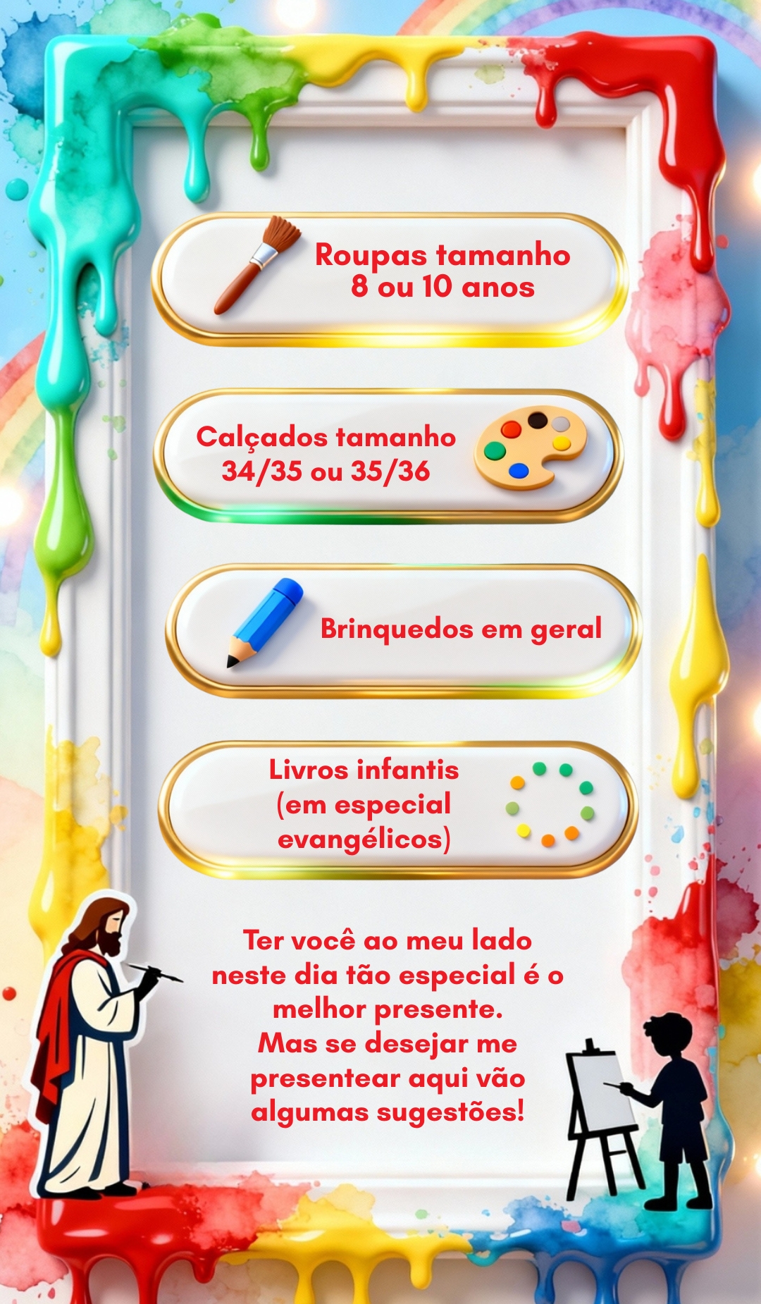 Sugestões de presente